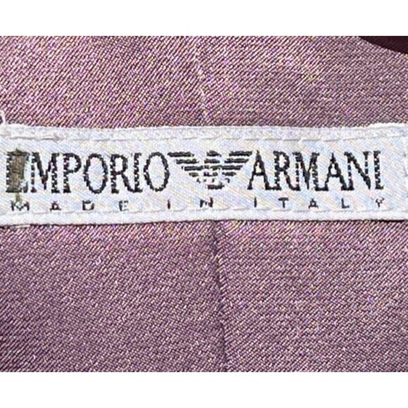 Emporio Armani NWOT Women's Strapless Purple Velvet Mini Dress Party EUR 36 US 6 - Picture 14 of 15